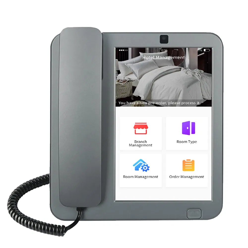 4G Video Business Phone with Android Handset for Wireless Communication