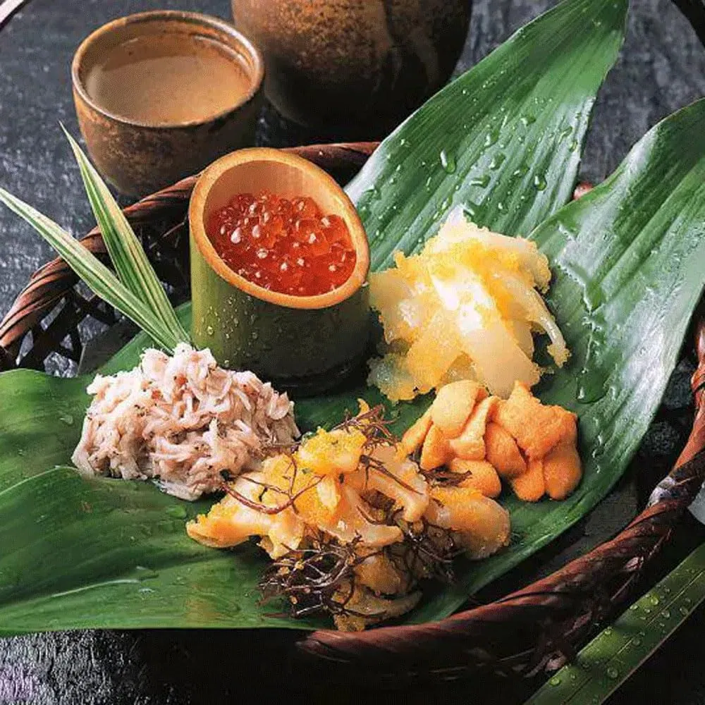 Organic Fresh Sushi Bamboo Leaves Food Decoration Leaf