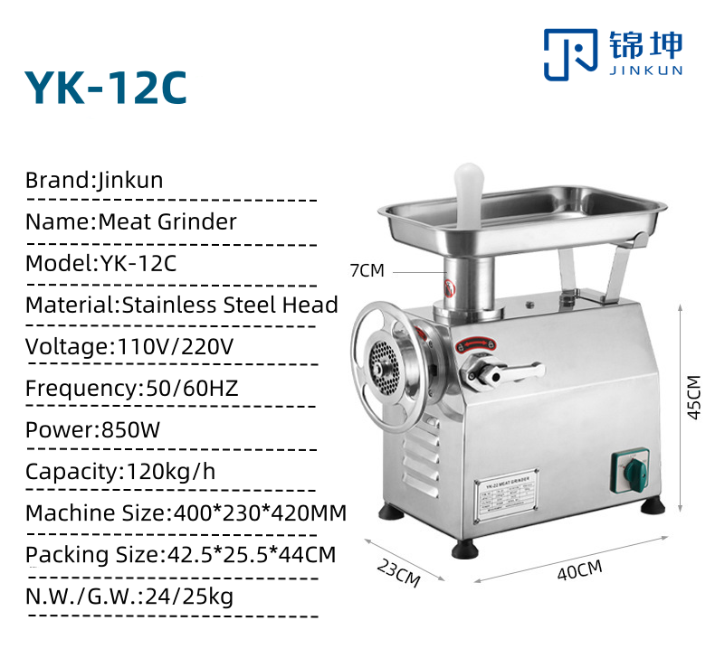 Compact Meat Grinder and Mincer, Perfect for Small Spaces