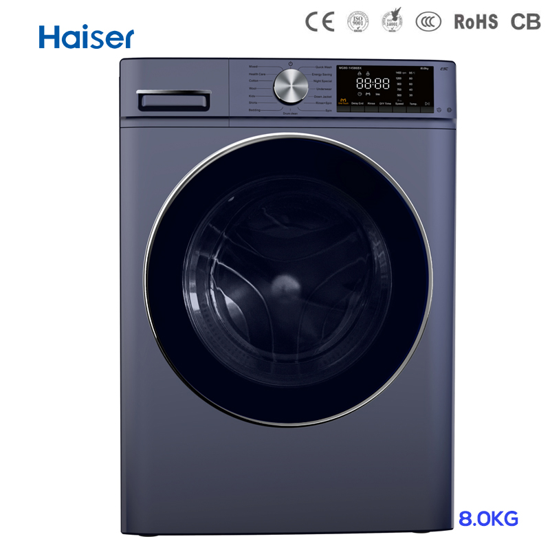 Home Laundry Washer with 8kg Front Load Washing Machine