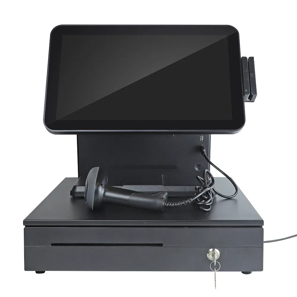 15.6 Inch Touch System/POS SSD POS Terminal 2g Systems Machine/POS All in One with Printer