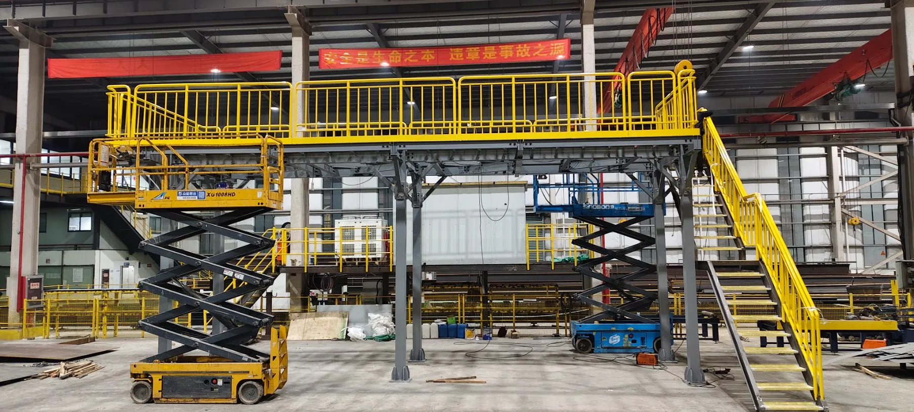 Wholesale Outdoor Modular Steel Guardrails for Public Buildings