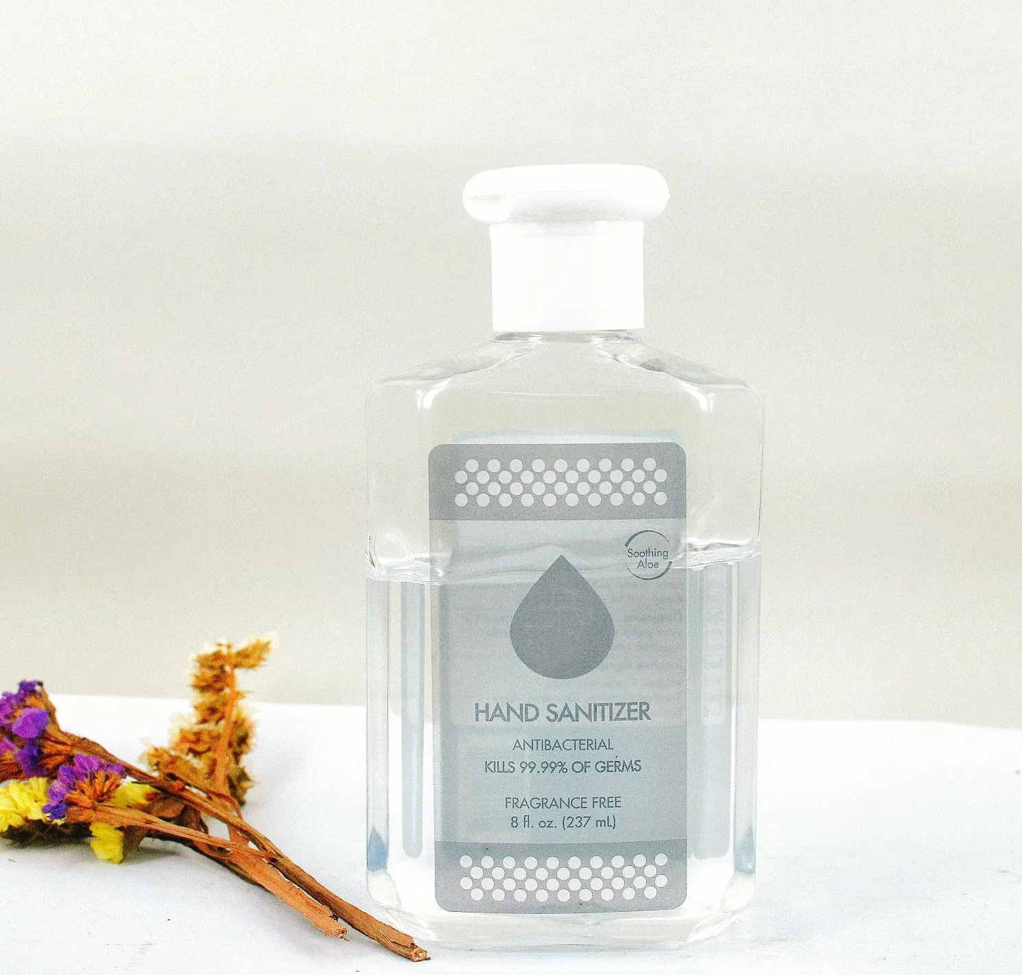 237ml Wash Free Private Label Disinfectant Alcohol Hand Sanitizer Gel