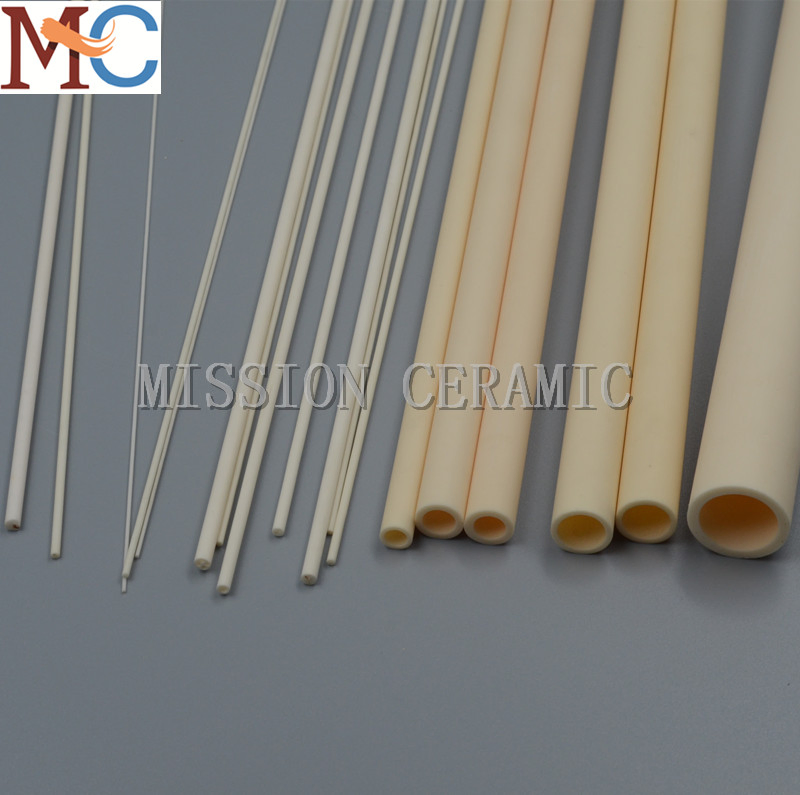 Any Sizes Al2O3 ceramic Tube Industry Customized
