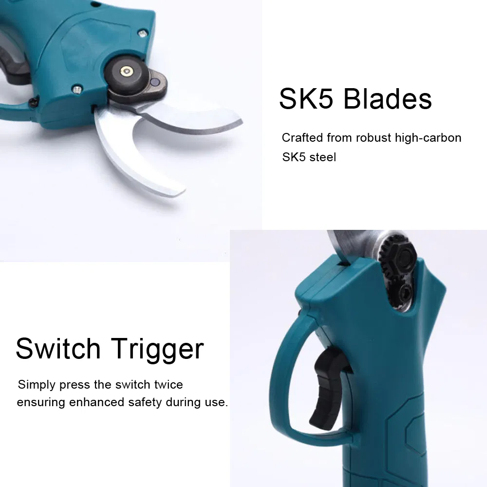 Upgraded Electric Pruning Shears Cordless Power Pruner Electric Scissors