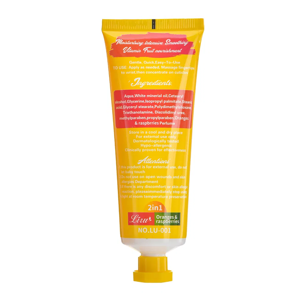 Liru Best Orange Fragrance Whitening Anti-Drying Moisturizing Hand Cream