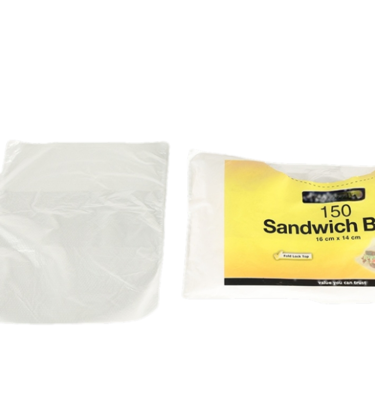 Multipurpose Customized Logo Size PE Biodegradable Bread Bags Food Grade Plastic Sandwich Bag