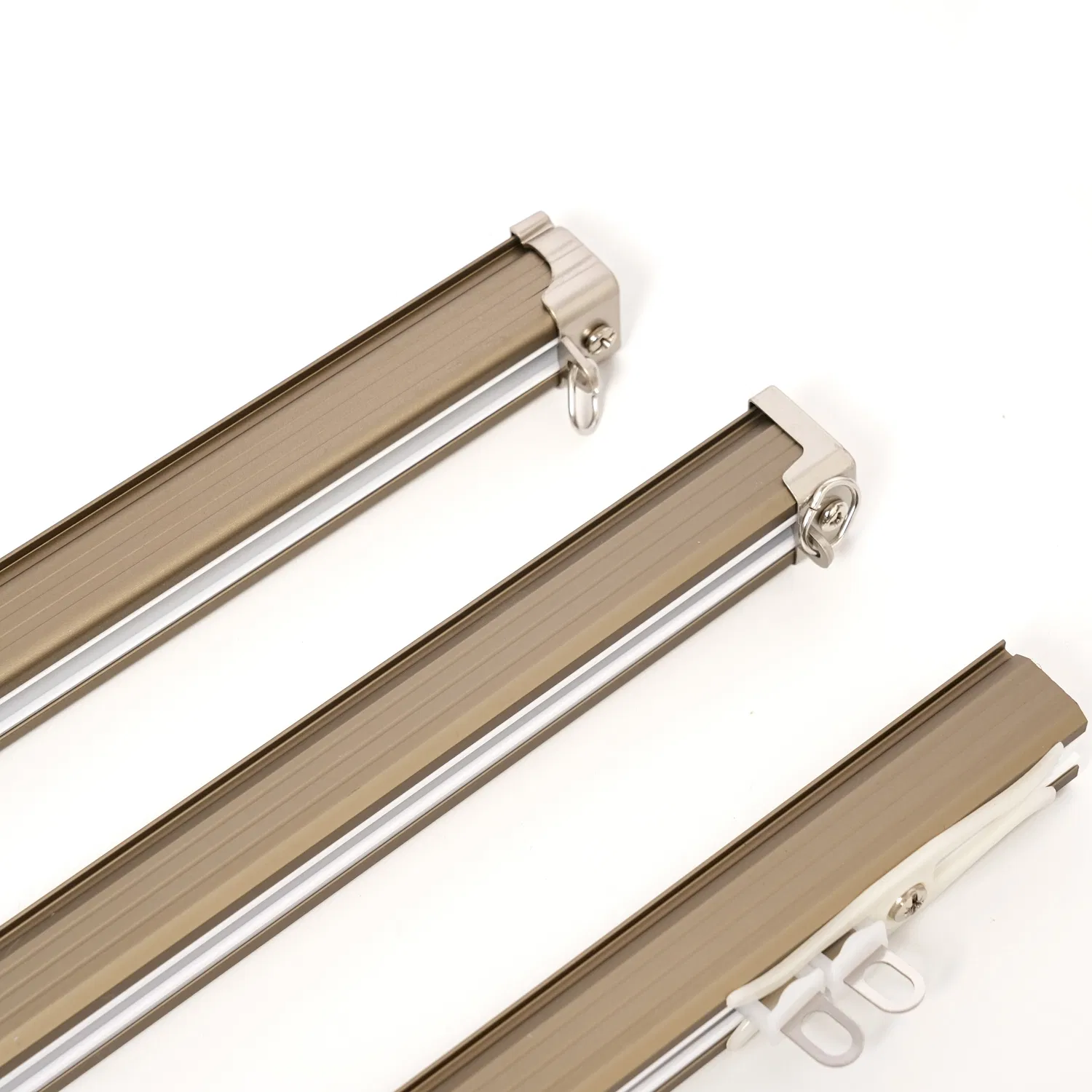 High Quality Classic Villa Window Dedicated Silent Square Curtain Track