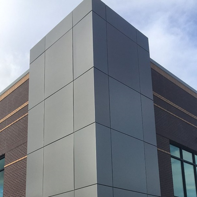 Customized Exterior Wall Architectural Perforated Modern Aluminum Facade Cladding Panels