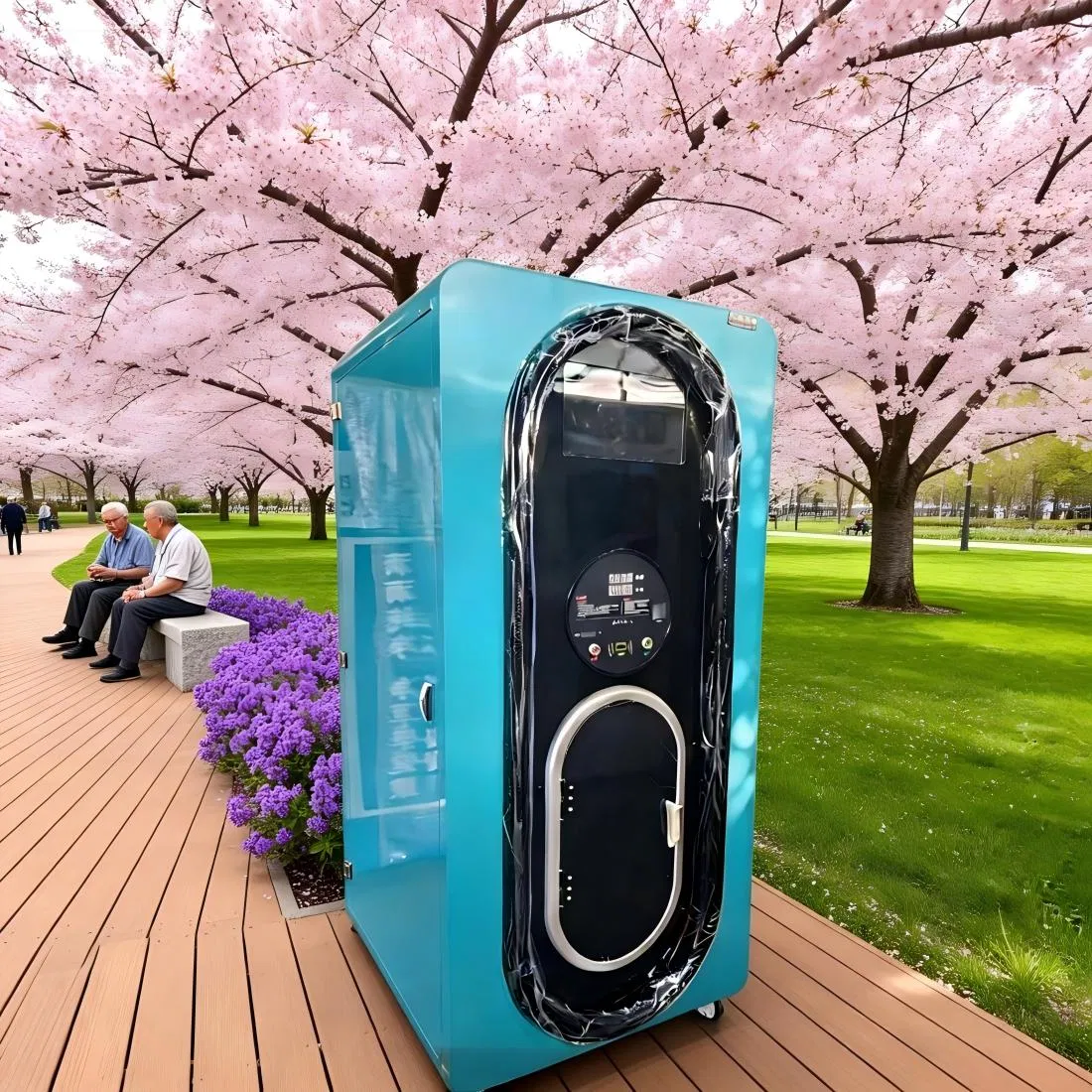 Coin Operated 800 Gallon Automatic RO Cold Water Purified Water Dispenser Water Vending Machine for Commercial Business