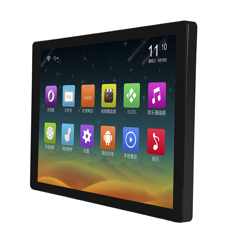 21.5-дюймовая сетевая цифровая фоторамка с сенсорным экраном