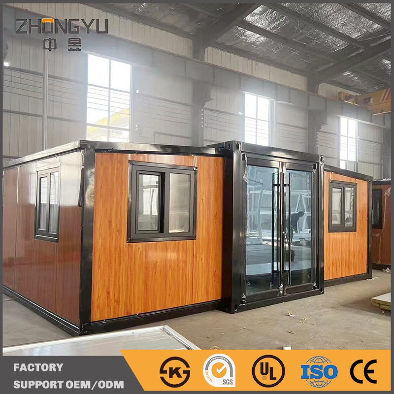 Expandable Casa Prefabricada Prefab Villa House Casa Plegable ISO Certified Wind Resistance Waterproof for Spain Seeking Local Partners