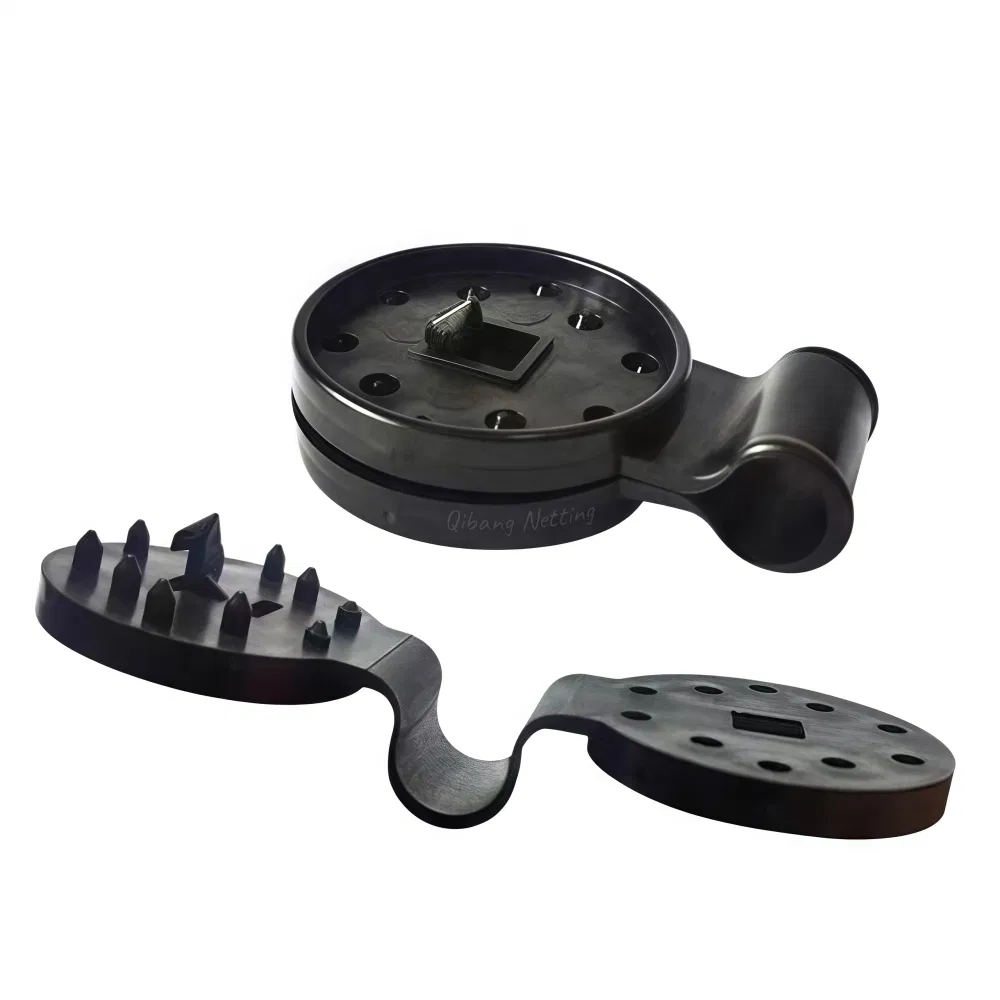 UV Stabilized Black Plastic Sun Shade Fix Clamp Net Clip for Livestock Farms Cooling Cover