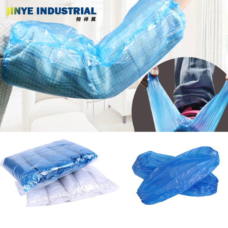 Disposable PE Waterproof Sleeve Cover Oversleeves Protector for Cooking, Oilproof Arm Sleeves Covers