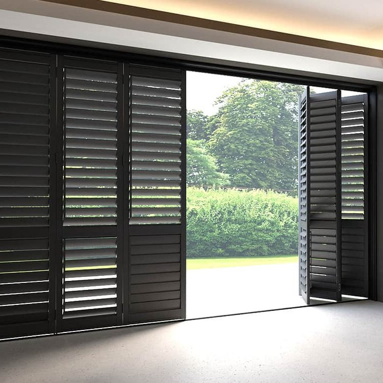 Wholesale Plantation Shutter Affordable Plantation Shutters PVC Material Wood Windows Shutters
