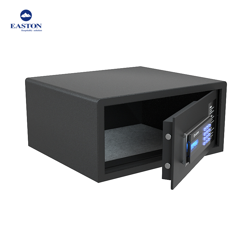 Light Luxury Hotel Room Black Safety Deposit Box