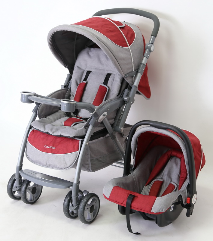 Coolkids 2-in-1 Girl Baby Stroller with Adjustable Handbar