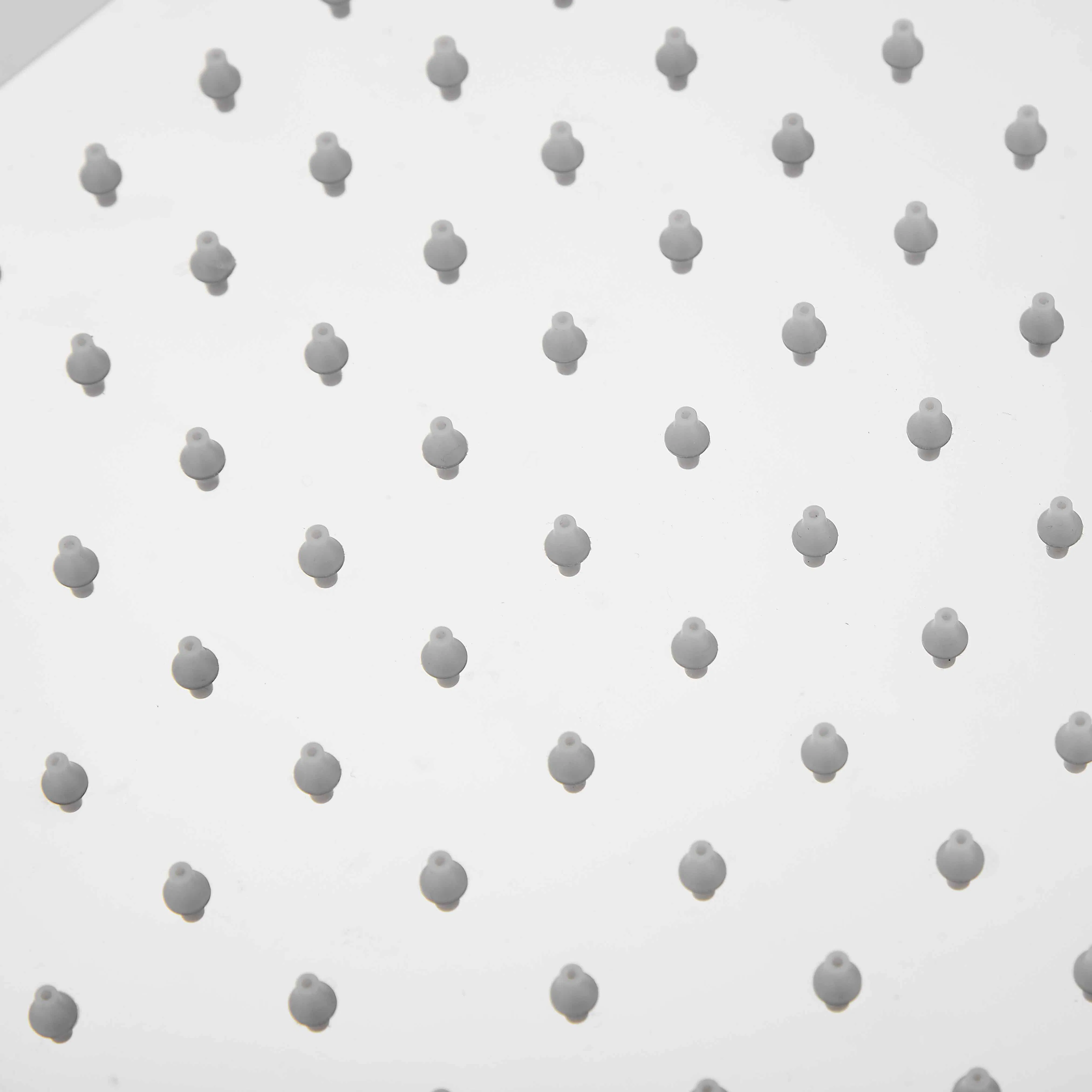 Huadiao 2021 Luxury Durable Ultra-Thin Stainless Steel Rainfall Shower Head Full Size Square Design