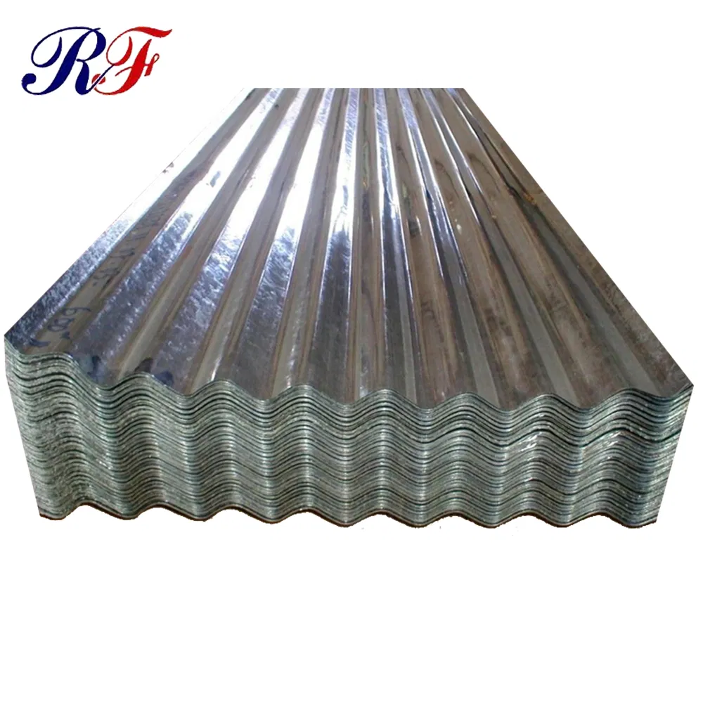 Color Coated Aluzinc Corrugated Steel Roofing Sheet