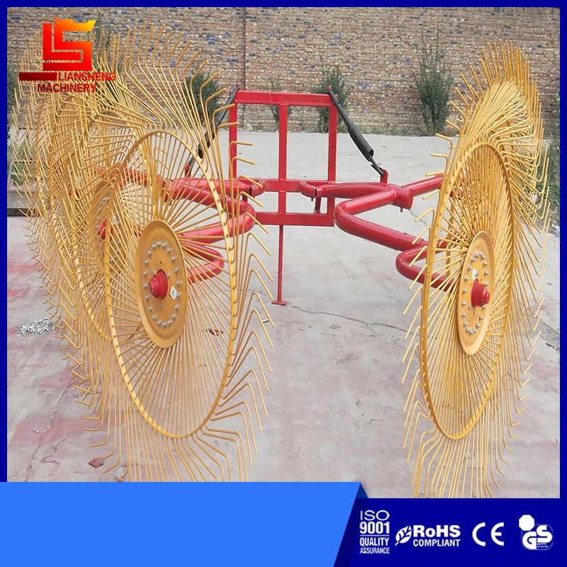 Tractor Hay Rake Wheel Rake Disc Rake Grass Collect Machine