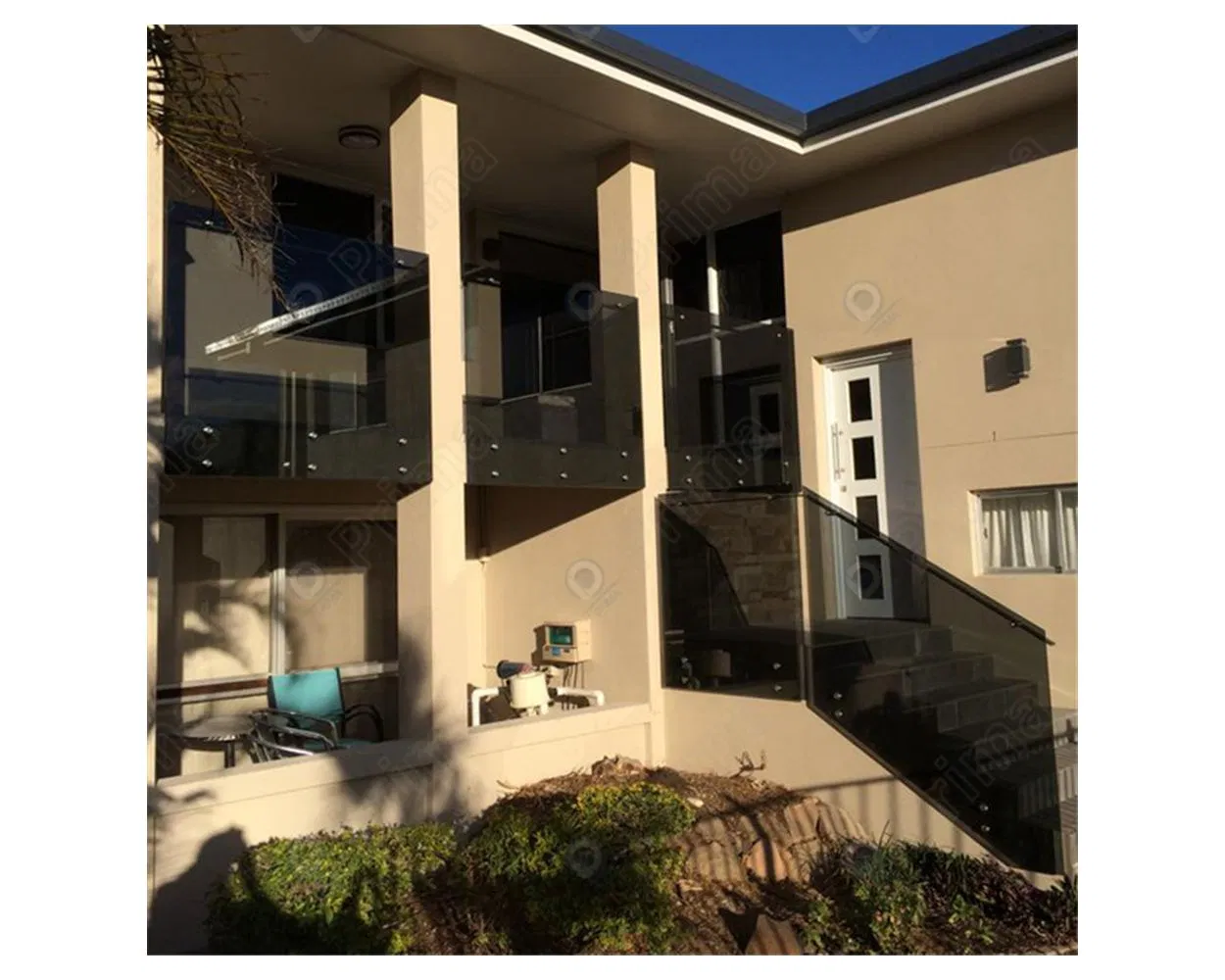 Orient Standard Frameless Glass Panel Balustrade for Balcony Standoff Railing