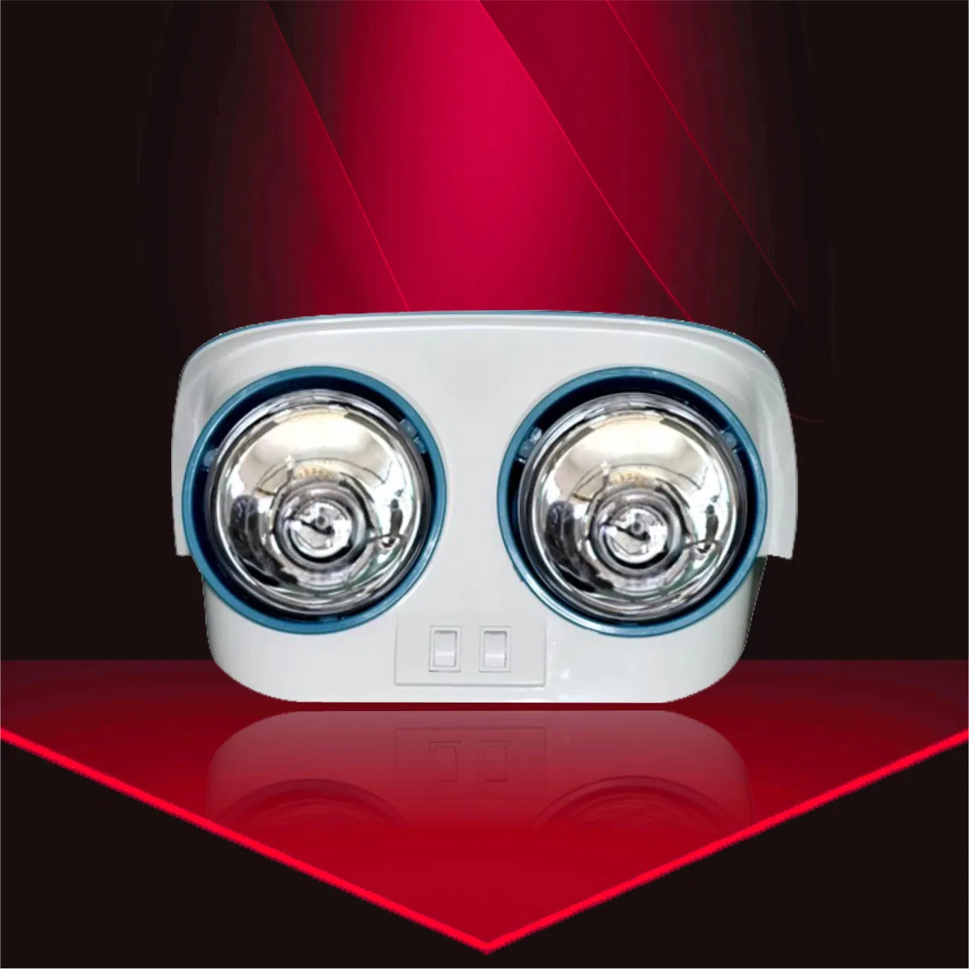 Energy Efficient Bathroom Heater Fan with Auto Shut off with 3 Lamp