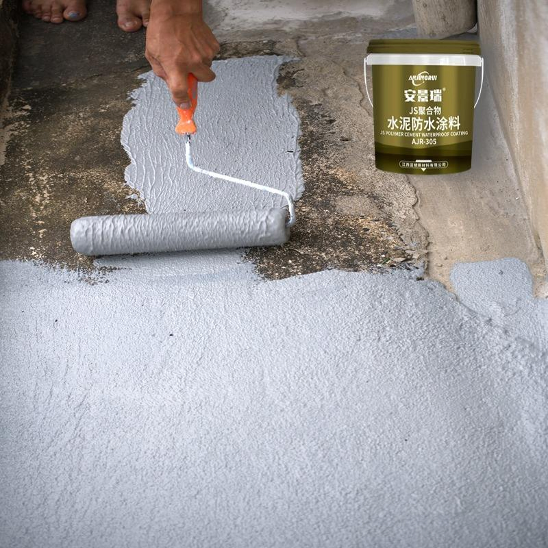 Factory Direct Supply Polymer Cement-Based Js Waterproof Coating for Wall Building Application