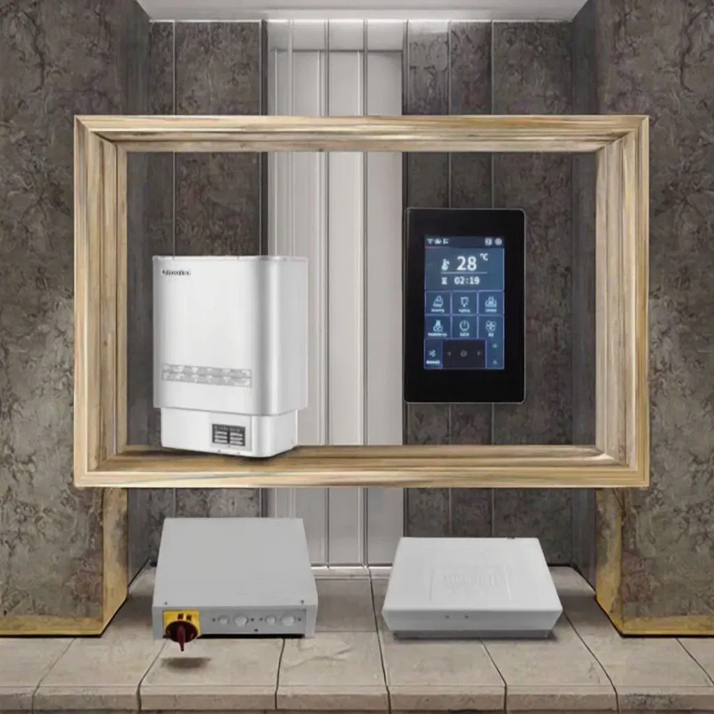 Электрический обогреватель для сауны 4.5 кВт с панелью управления