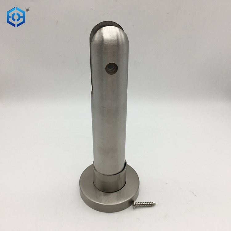 Stainless Steel Adjustable Bracket Bathroom Partition Bracket Toilet Bracing Foot Partition Hardware