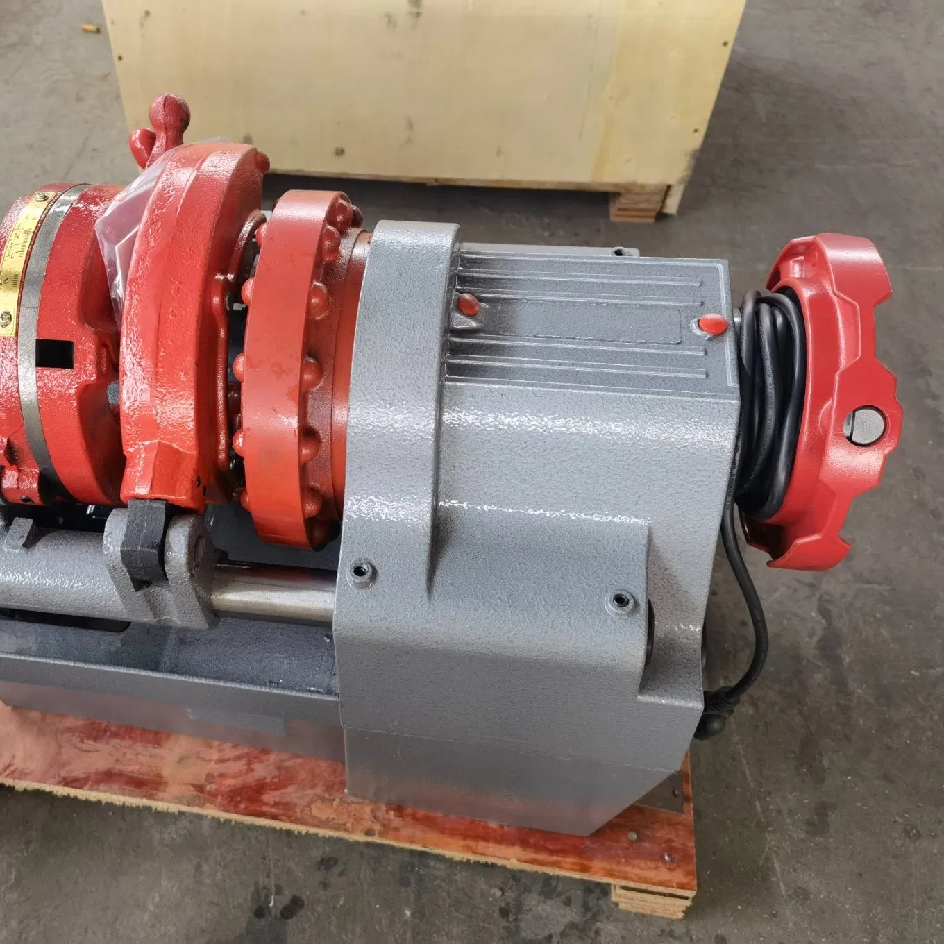 Z1t-SD100A Multi-Function Electric Pipe Threading Machine with Working Range 1/2"-4"