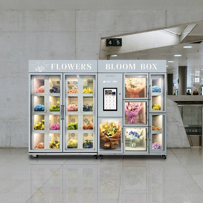 Flower 21.5 Inches Touch Screen Flower Bouquet Vending Machine