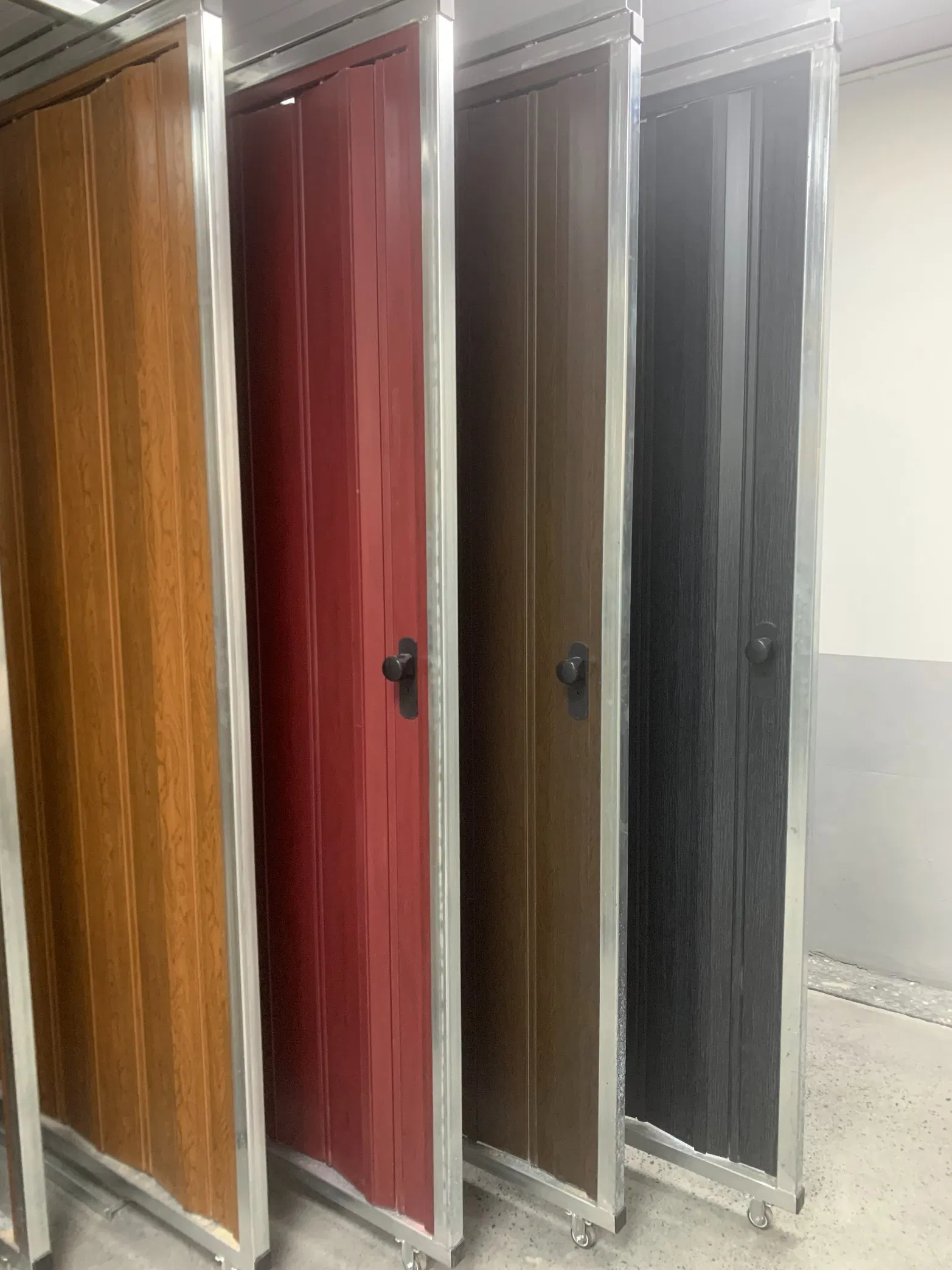 Easy Installed PVC Folding Doors for Interior Use