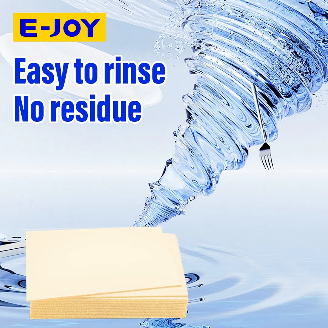 Residue-Free Dishwashing Sheet Fights Hard Water and All Kinds of Tough Kitchen Stains