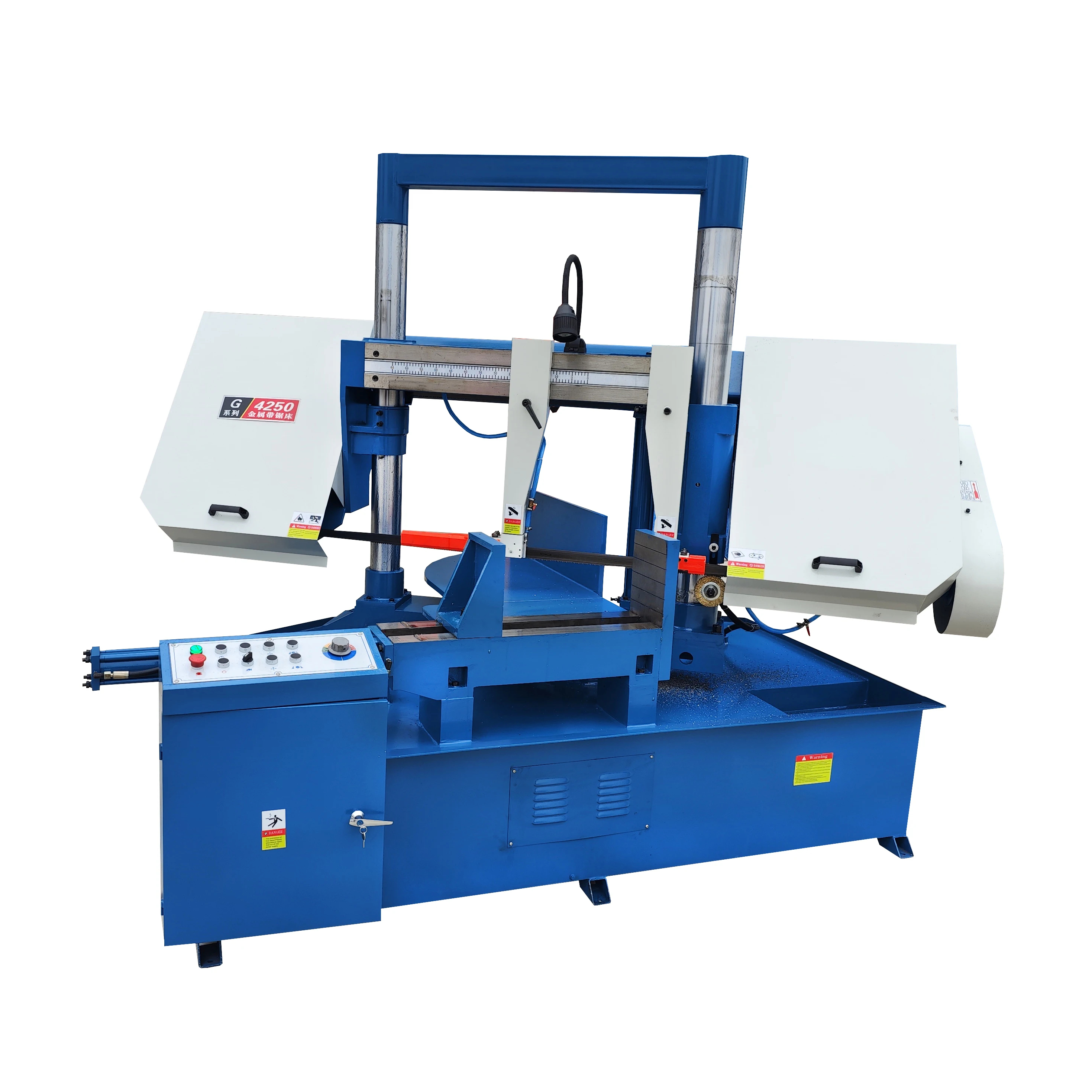 Ленточная пила по металлу автоматическая горизонтальная GHZ4235