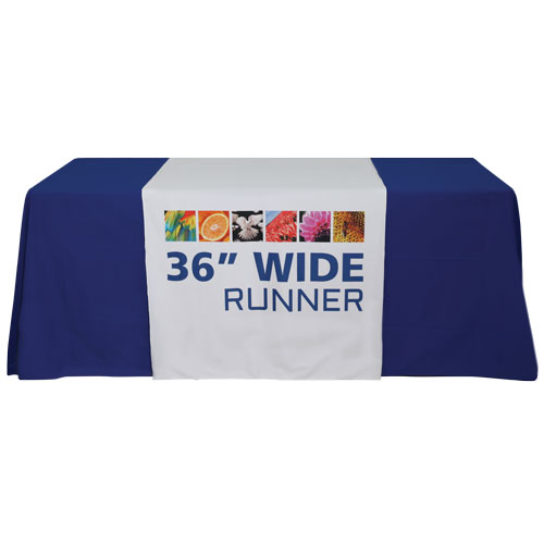 High Printing Quality Trade Show Table Throw / Table Runner / Table Covers / Table Drapes