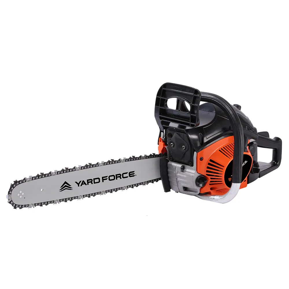 Yard Force 46cc 11000rpm PRO Chainsaw for Logging, Firewood, Storm Cleanup - Ls A46
