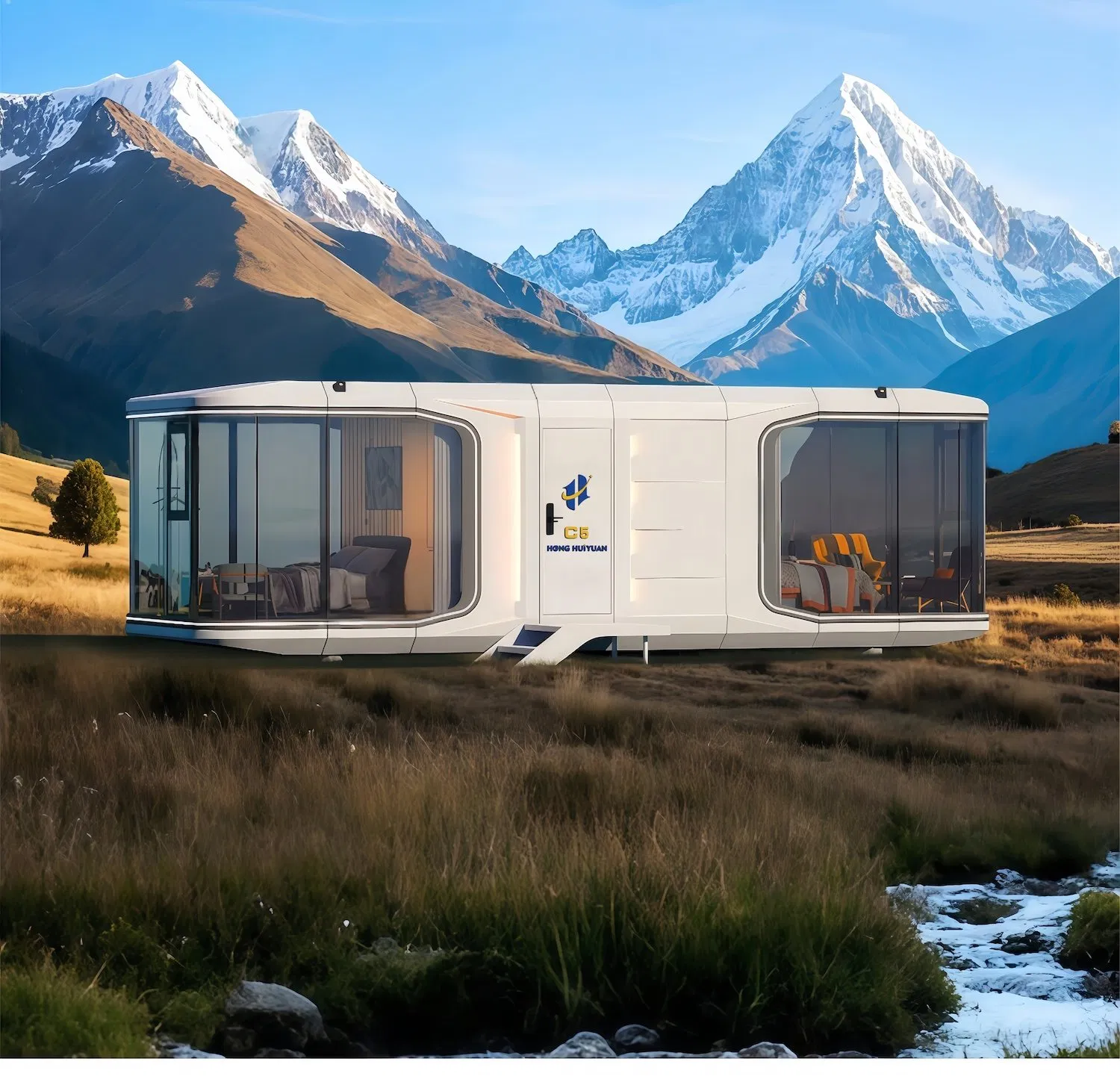 Honghuiyuan Factory Outlet Innovative Smart Low-Energy Space Capsule House for Eco-Friendly Living