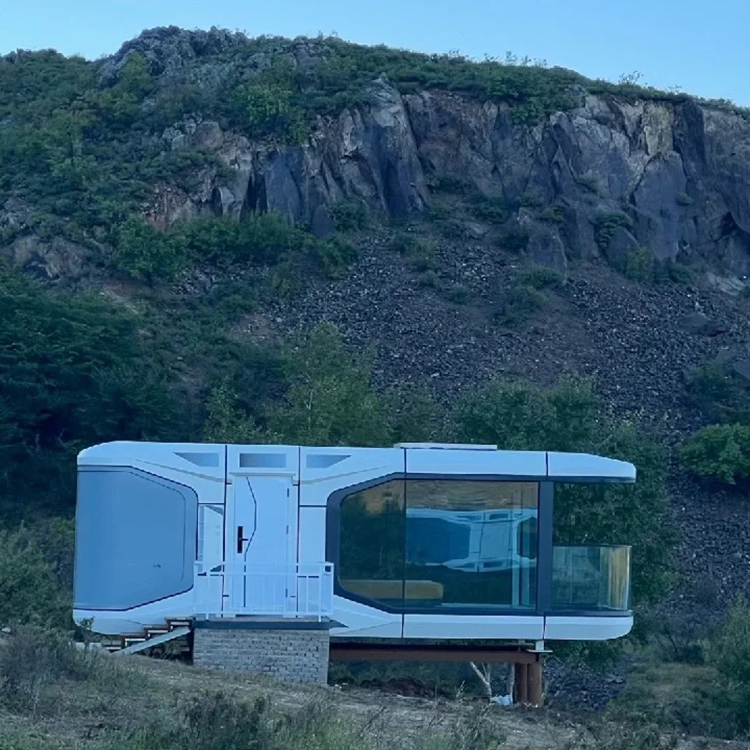 Movable 40FT Prefab House Shipping Container Ready Made Homes Office Pod