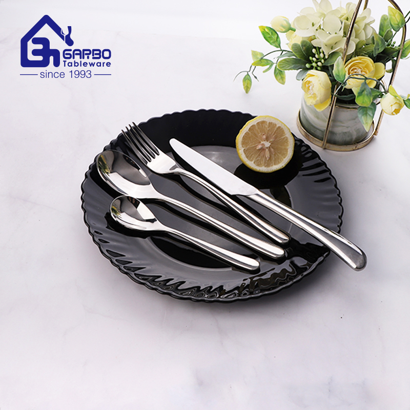 High-Quality Silver Stainless Steel Cutlery Set Eating Utensils for Hotel Wedding Party Dessert with Wholesale Price