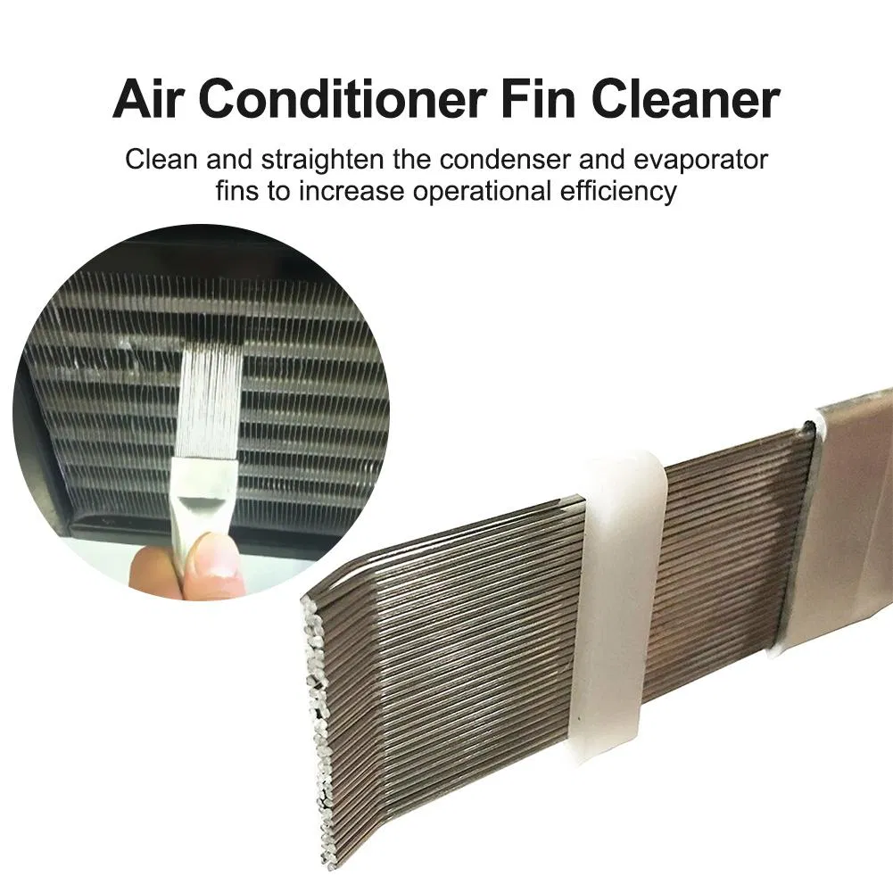 High-Quality Refrigeration Tool Stainless Fin Comb Cleaner Air Conditioner Repair Tool