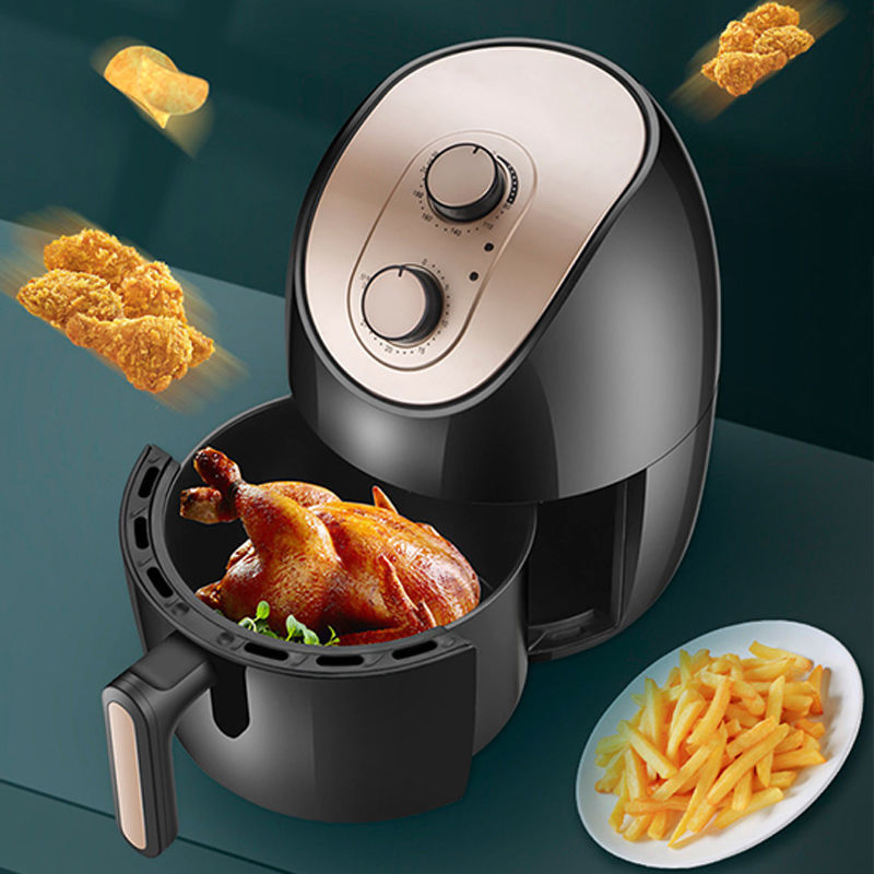 Removable Frying Basket, Cool-Touch Handle, Smart Timer Function, Baking & Roasting Smart Digital Multi-Function Family Size Air Fryer