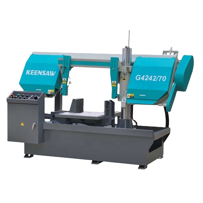 Станок ленточнопильный горизонтальный полуавтоматический по металлу G4242/70