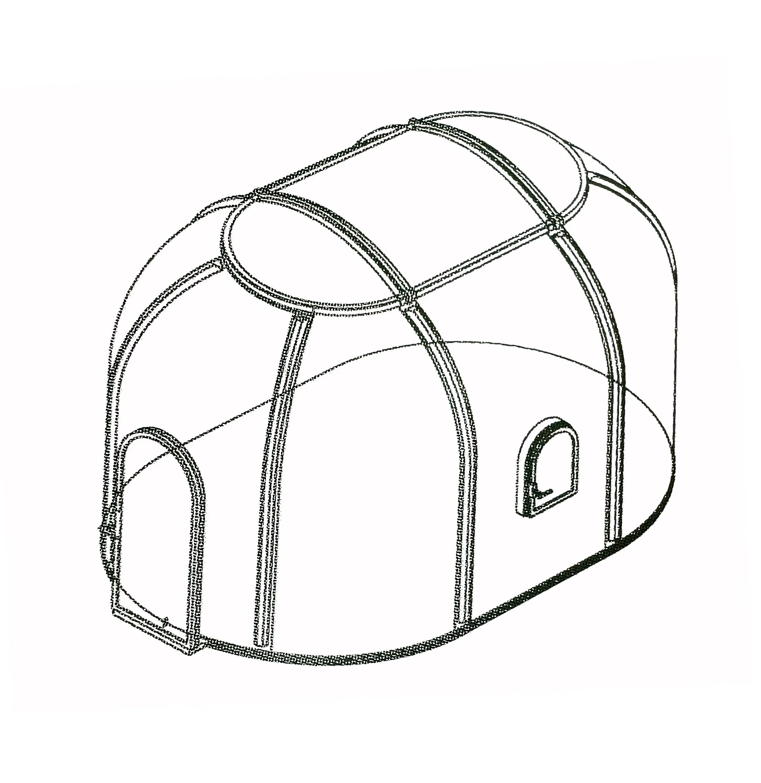 Garden Clear Bubble Dome House Igloo Aluminium Frame for Sale