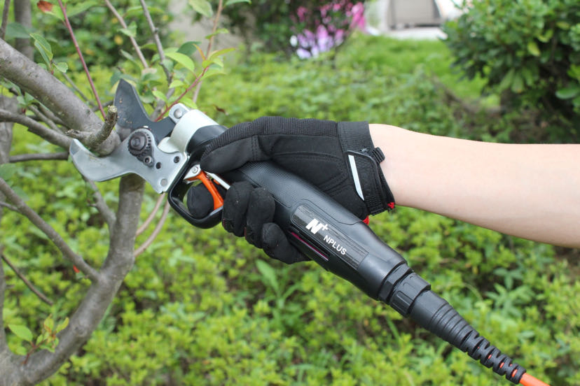 Li-ion Battery Powered Cordless Electric Pruning Operated Tree Prunner Cutting Scissors Pruner Shears