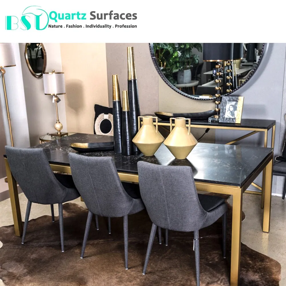 Calacatta Silica-Free Quartz Slab Non-Silica Premium Countertop for Safe Living