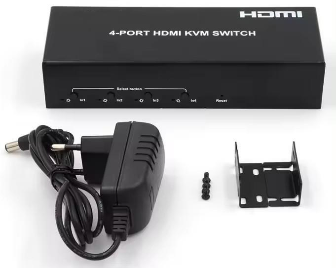 Customization for DVI-D USB 2. O Kvm Transmitter Kvm Over IP Matrix with Dual-Head