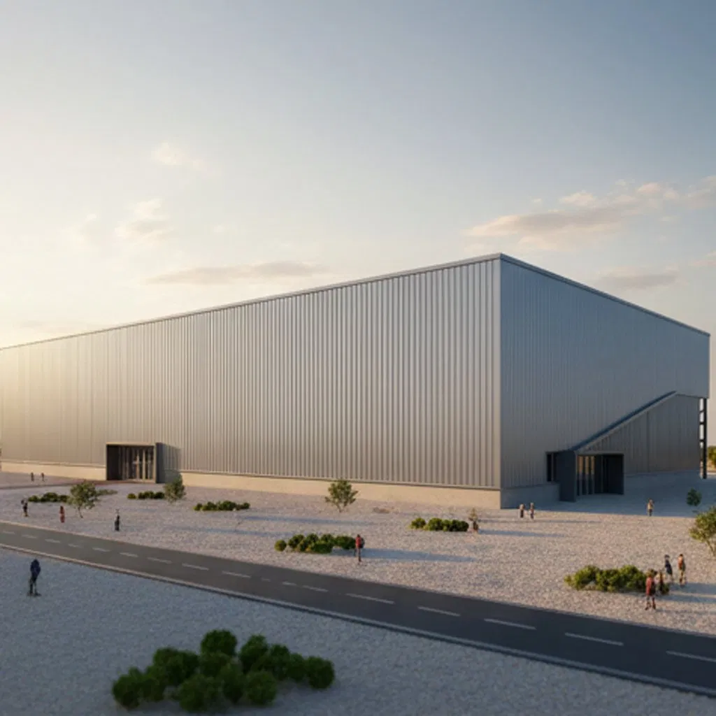 Durable High Strength Portal Frame Workshop for Heavy Use Portal Frame Workshop