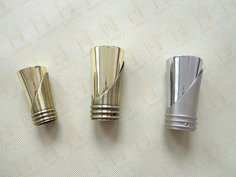 High Satisfaction Multiple Repurchase Aluminum Wholesale Factory Outlet Curtains Pole Finial