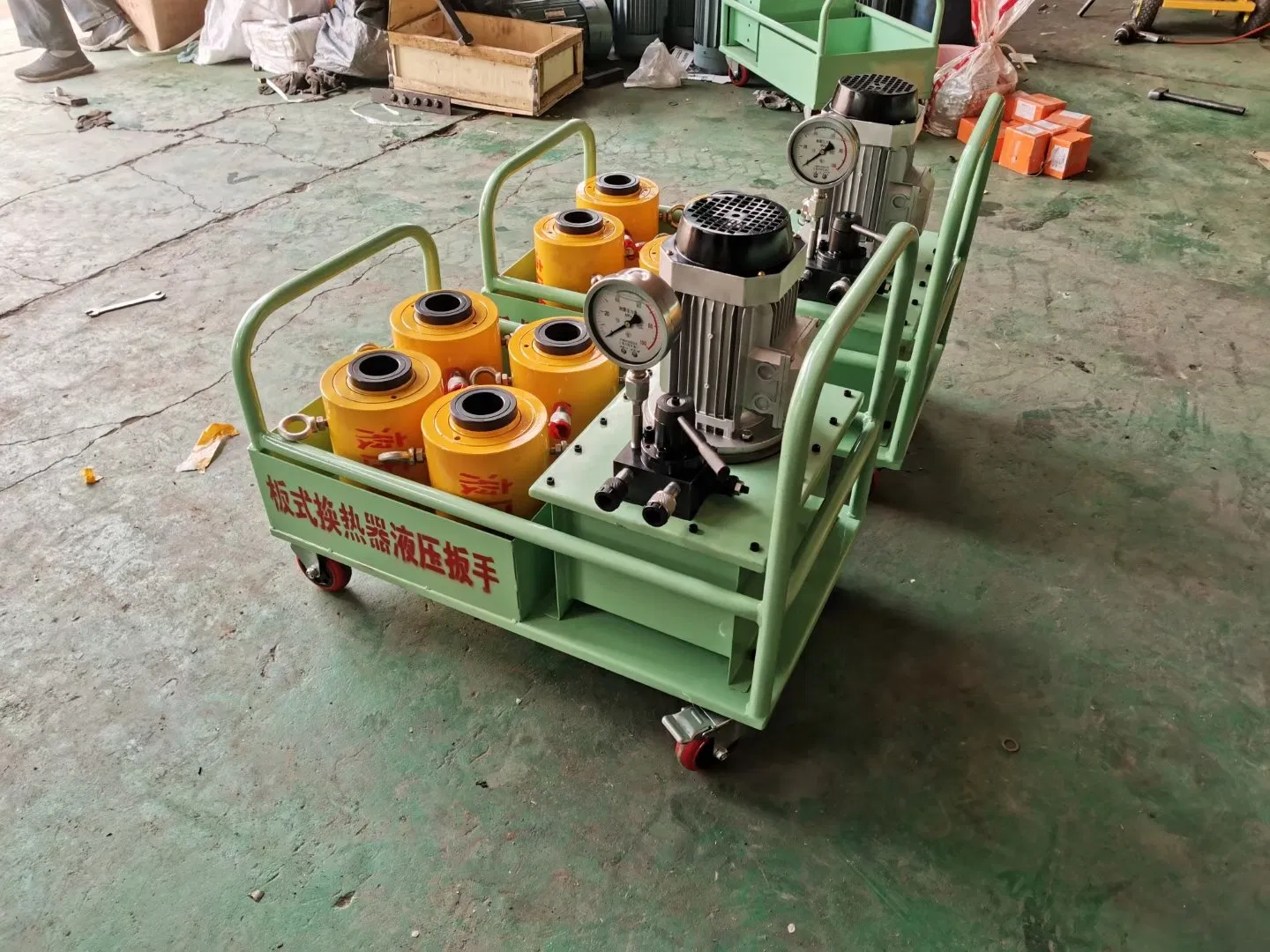 Гидравлический ключ PLE для пластинчатых теплообменников