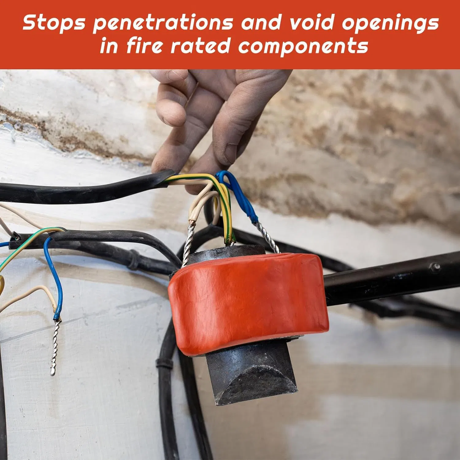 Tobs Firestop Putty Pads for Electrical Socket Box